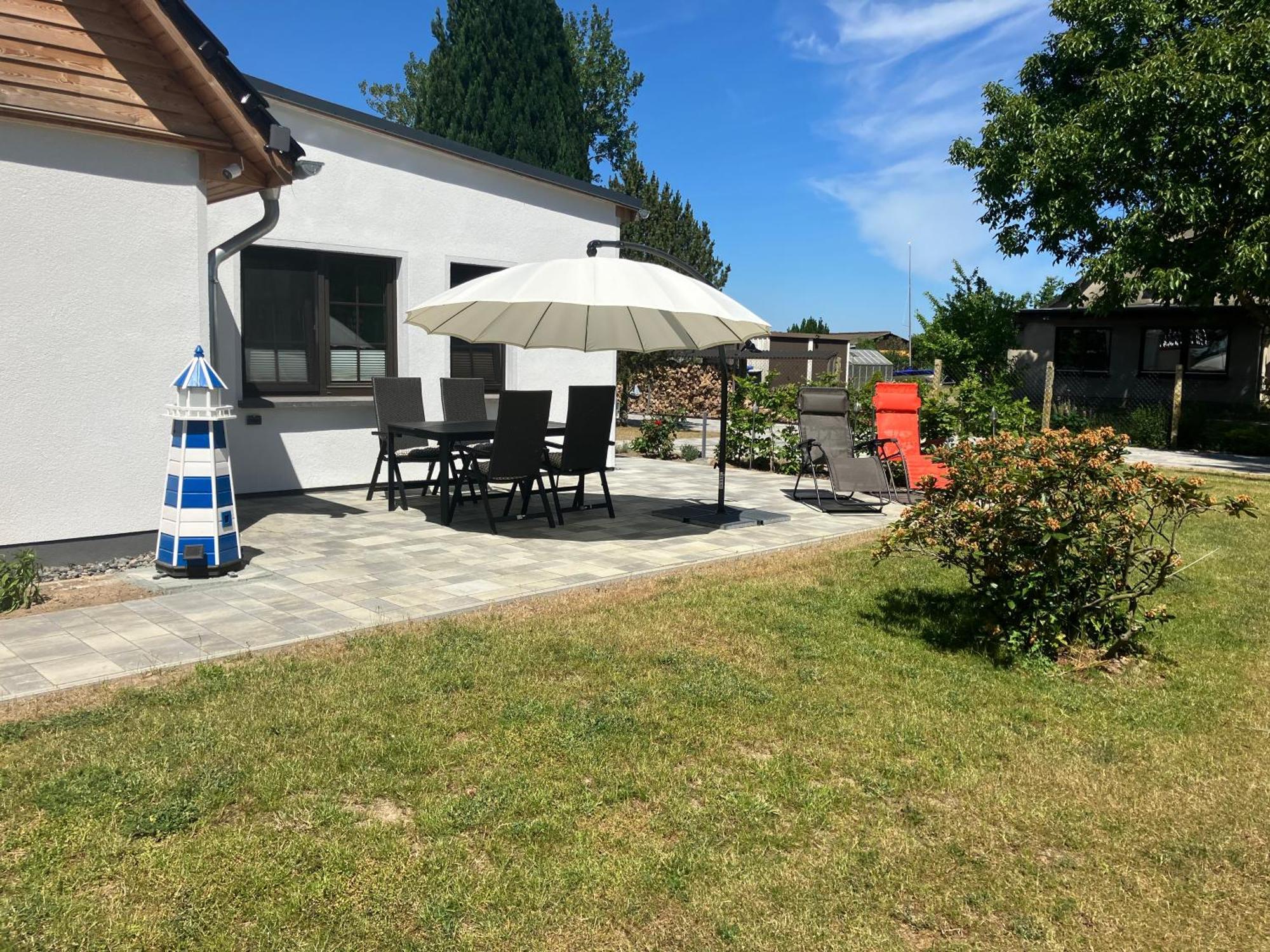 Grosse 4 Sterne Ferienwohnung Beim Boddenstrand Sundhagen-Niederhof Luaran gambar