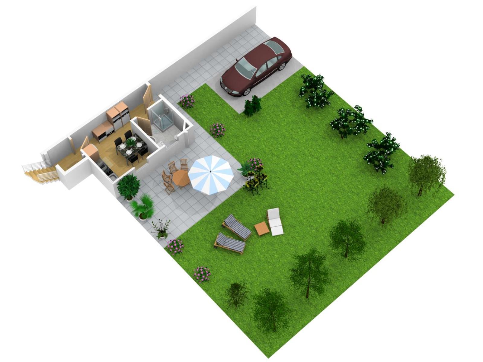 Grosse 4 Sterne Ferienwohnung Beim Boddenstrand Sundhagen-Niederhof Luaran gambar