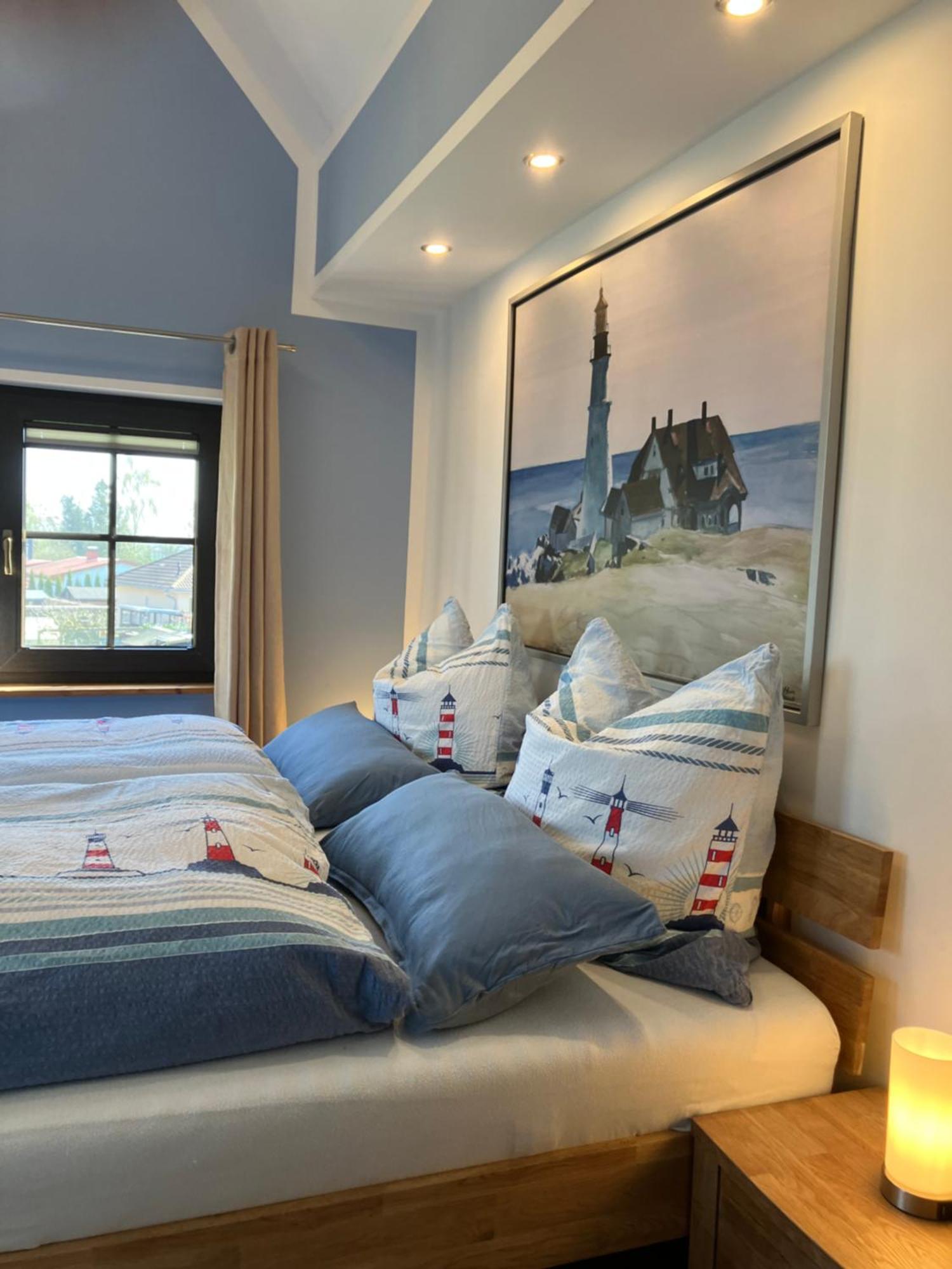 Grosse 4 Sterne Ferienwohnung Beim Boddenstrand Sundhagen-Niederhof Luaran gambar